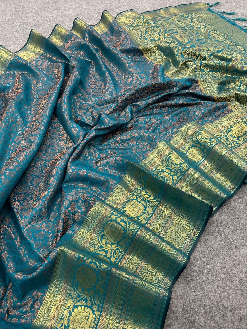 Noor By 3M Non catalog Designer Kanchivaram Silk Sarees Wholesale Market In Surat